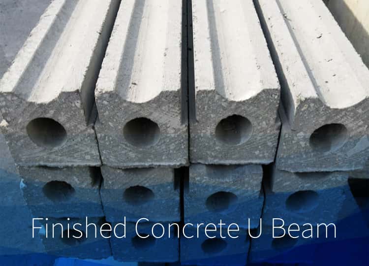 CONCRETE U BEAM MAKER