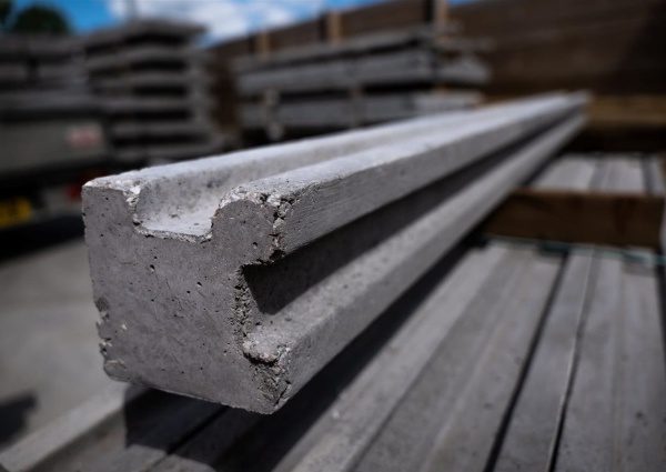 concrete slotted post making machine