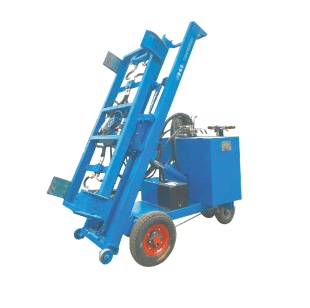 Wall panel installation machine