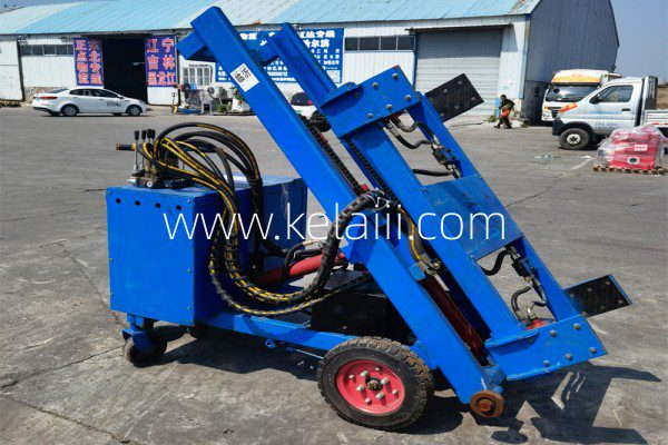 hydraulic wall panel installation machine