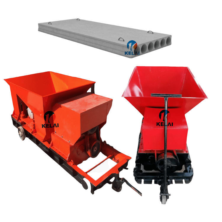 precast concrete hollow core slab making machine