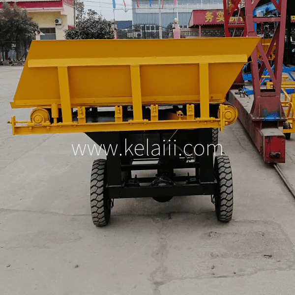concrete feeding tractor