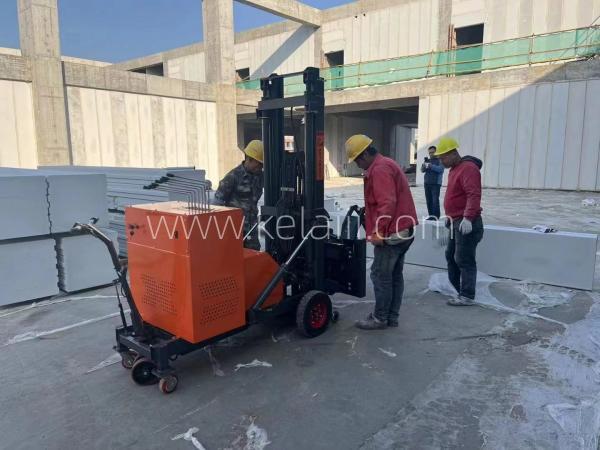 wall panel installation machine application