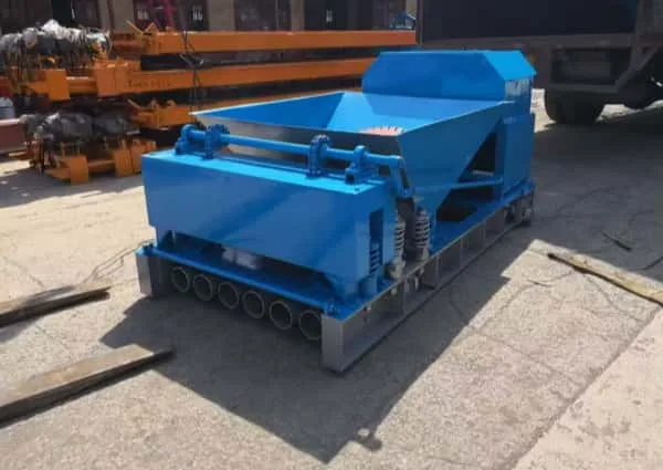 Máquina para fabricar losas prefabricadas de hormigón