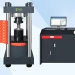 Máquina automática de ensaio de compressão